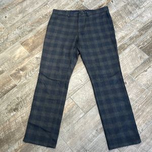 Mens Banana Republic Aiden Fit plaid dress pants